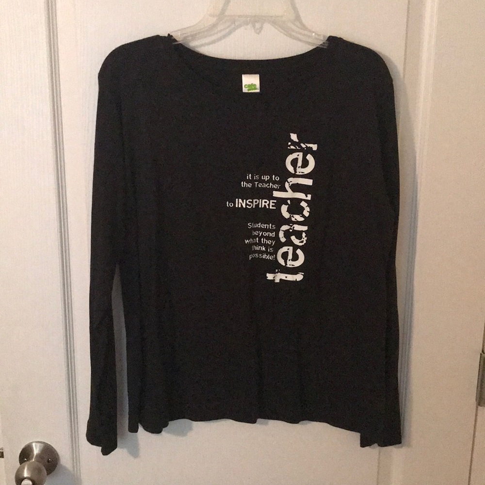 Teacher long sleeve T-shirt. VGUC.